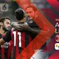 AC Milan vs Lille (Liputan6.com/Abdillah)