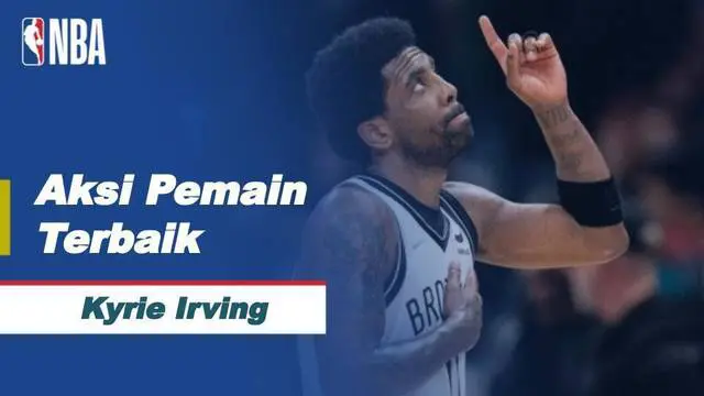 Berita video aks-aksi Kyrie Irving saat laga antara Brooklyn Nets melawan Cleveland Cavaliers, Rabu (13/4/22). Nets menang 115-108 atas Cavaliers dan lolos ke babak playoff.