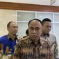 Menteri Komunikasi dan Informatika (Menkominfo) Budi Arie Setiadi angkat bicara soal user name di akun Fufufafa yang sedang trending di media sosial. (Delvira Hutabarat).