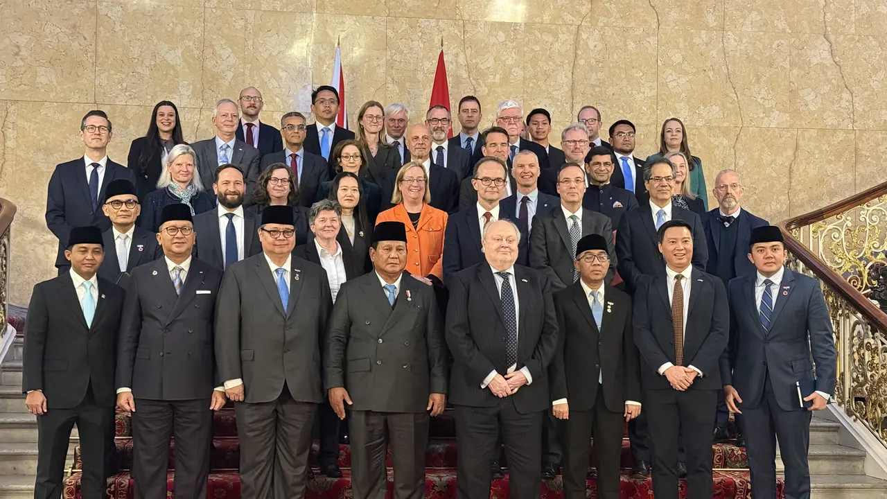 Presiden Prabowo Subianto melakukan pertemuan dengan perwakilan sejumlah universitas termuka Inggris di Lancaster House, London, Selasa (20/1/2026).