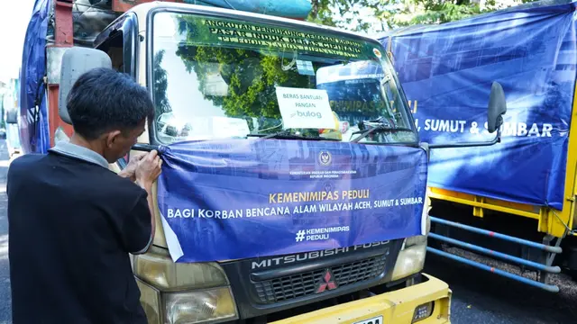 Respons Cepat Kemenimipas, Bantuan Logistik Dikirim ke Wilayah Terdampak Bencana Sumatra