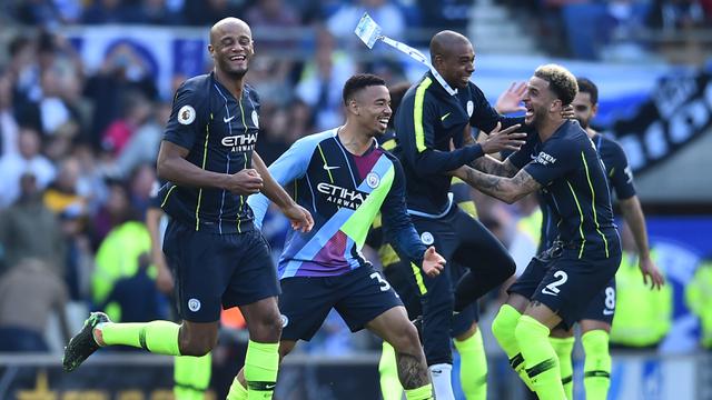 FOTO: Selebrasi Manchester City Usai Raih Juara Liga Inggris