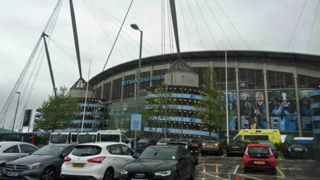 Ilustrasi Etihad Stadium di Manchester, Inggris. (Sumber Geograph/Steve Fareham)