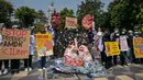 Diketahui, polusi dari plastik sangat berbahaya bagi lingkungan karena bisa menyebar di sungai hingga udara, dan bisa menyebabkan ikan-ikan terkontaminasi oleh mikroplastik. (Juni KRISWANTO/AFP)