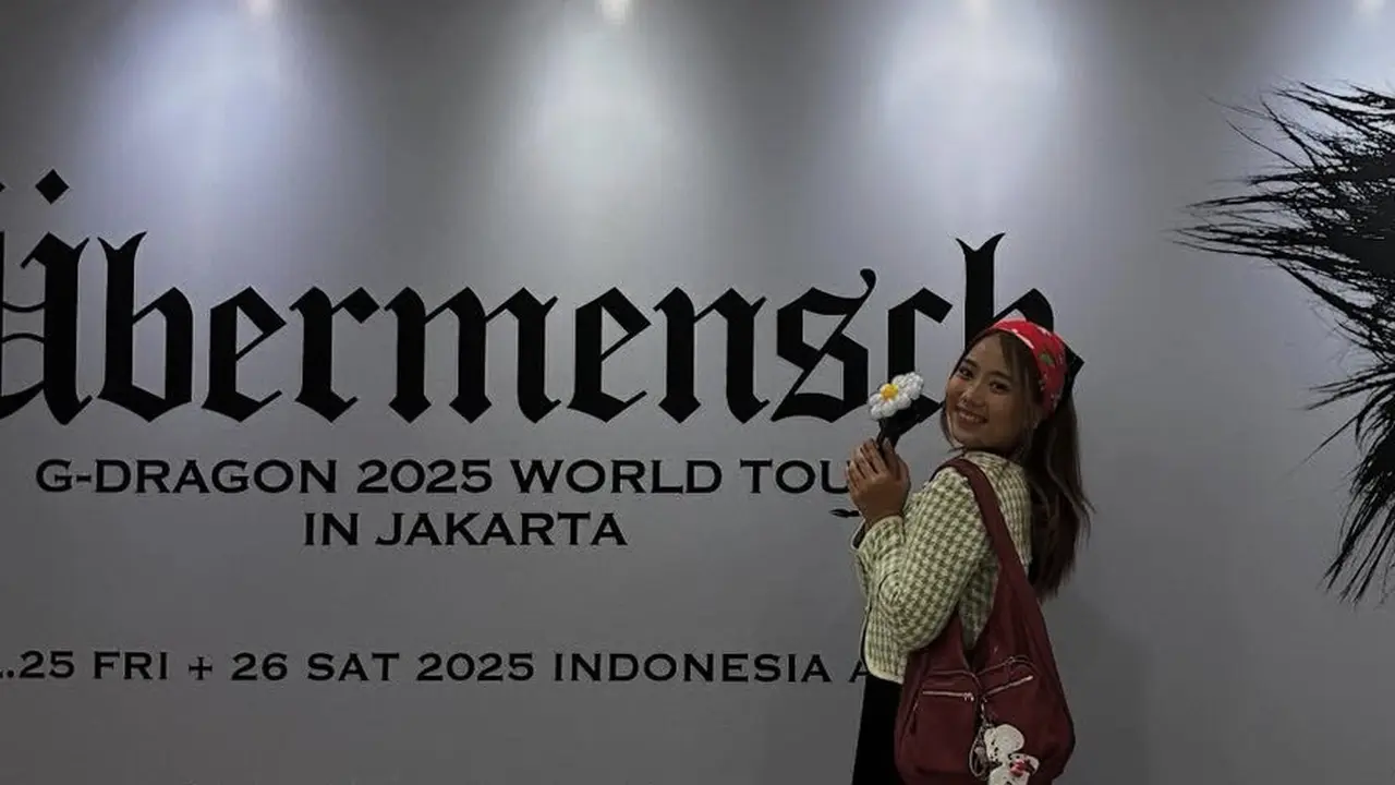 Camillia Zahra Putri Ridwan Kamil saat Nonton Konser G-Dragon Jakarta