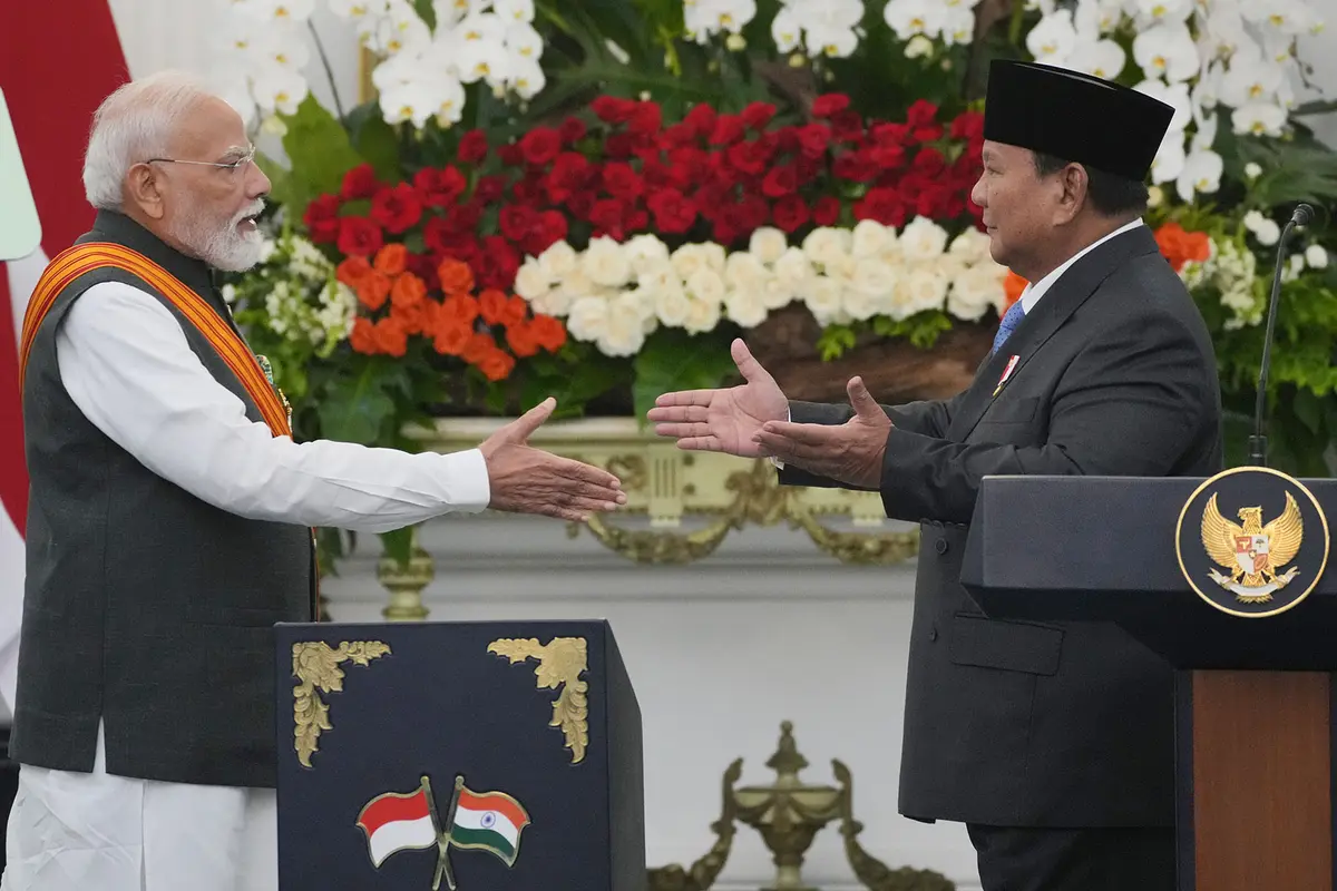 Presiden Prabowo Terima Kunjungan PM Modi Bahas Kemitraan Baru