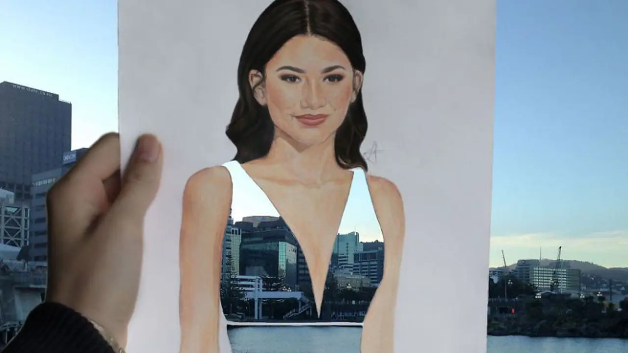 Ilustrasi Lukisan Kertas dengan Warna Alam, Keren Banget!