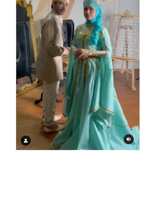 7 Potret Prewedding Reza Zakarya dan Amira, Usung Konsep Aladdin