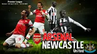 Prediksi Arsenal vs Newcastle United (Liputan6.com/Sangaji)