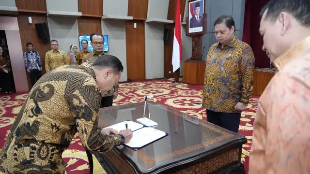 Menko Airlangga Lantik Struktur Baru BP Batam, Ini Daftarnya