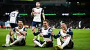 Manchester City mengalami kekalahan menyakitkan dari Tottenham Hotspur pada laga pekan ke-12 Liga Inggris 2024-2025 di Stadion Etihad, Minggu (24/11/2024) dini hari WIB. City takluk empat gol tanpa balas. (AFP/Paul Ellis)