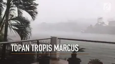 Topan Tropis Marcus melanda kota Darwin hingga ke pantai Kimberly.