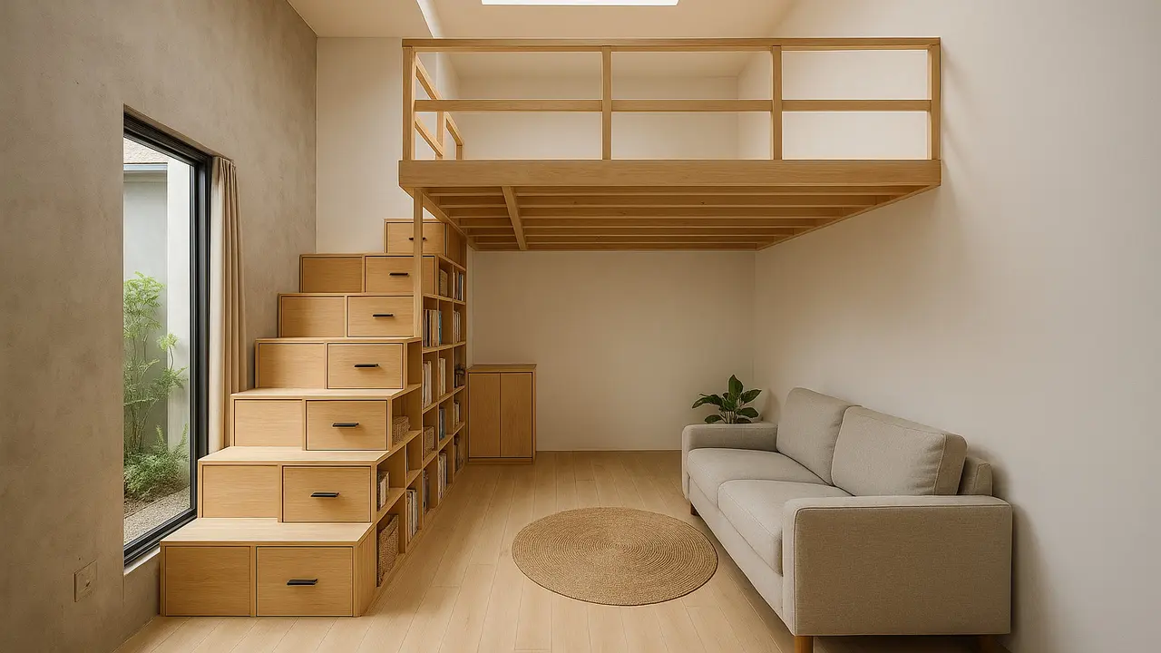 7 Model Rumah dengan Mezzanine di Lahan 6x10, Solusi Sempit Jadi Luas