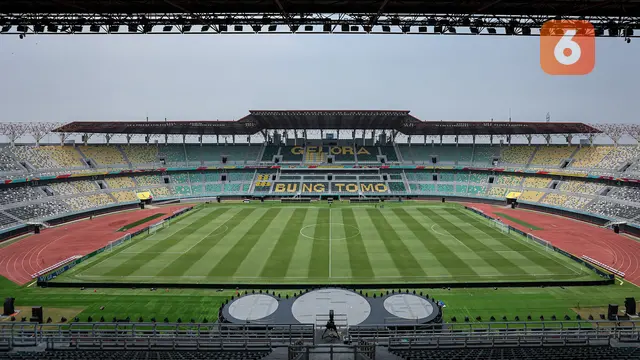Foto: Kinclongnya Stadion Gelora Bung Tomo yang Siap Gelar Upacara Pembukaan dan Laga Pembuka Piala Dunia U-17 2023