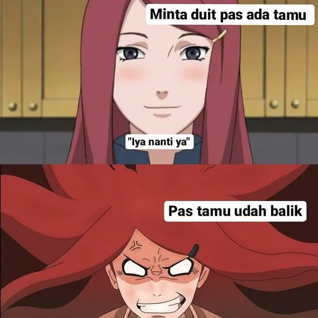 6 Meme Beda Aksi Orang Tua Kepada Anak Saat Ada Tamu Bikin Kesal