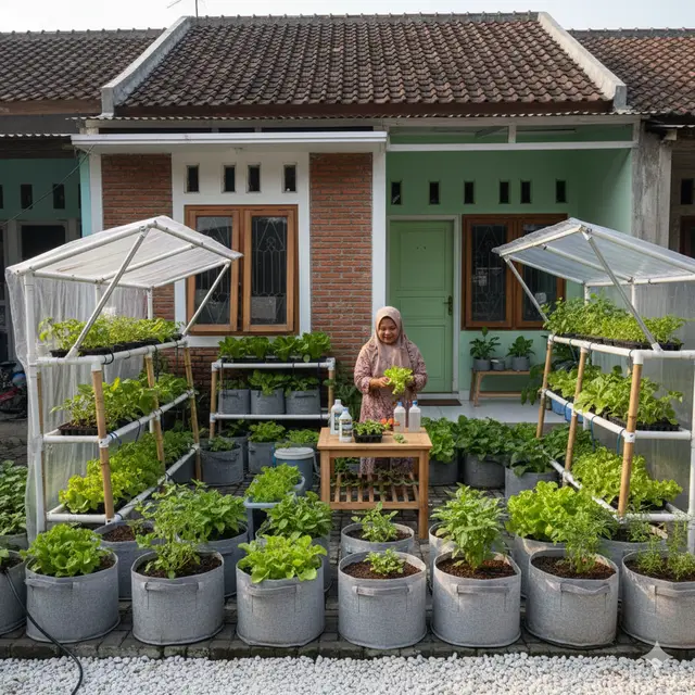 Jenis Kebun Sayur Tanpa Kotor & Berantakan
