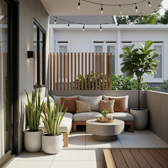 9 Model Teras Rumah Kecil yang Cantik untuk Hangout