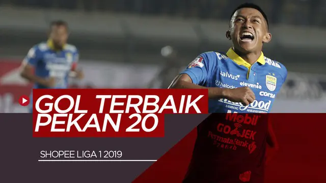 VIDEO: 5 Gol Terbaik Pekan Ke-20 Liga 1 2019