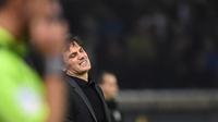 Pelatih AC Milan, Vincenzo Montella. (AFP/Giuseppe Cacace)