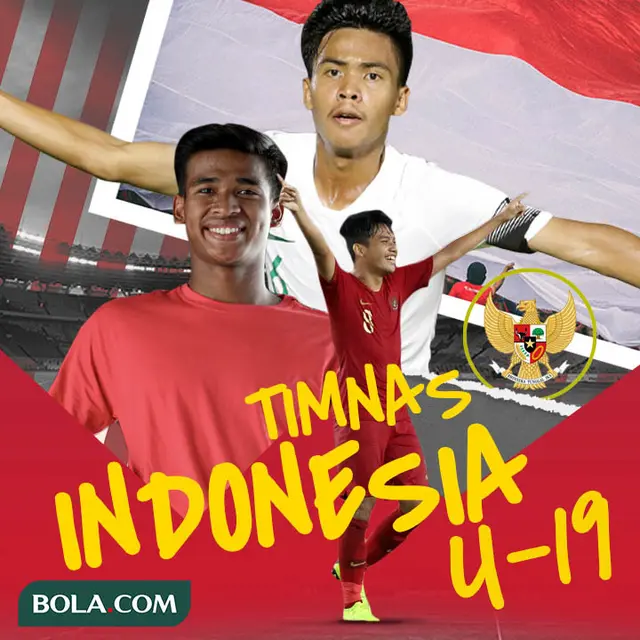 Ilustrasi Timnas Indonesia U-19