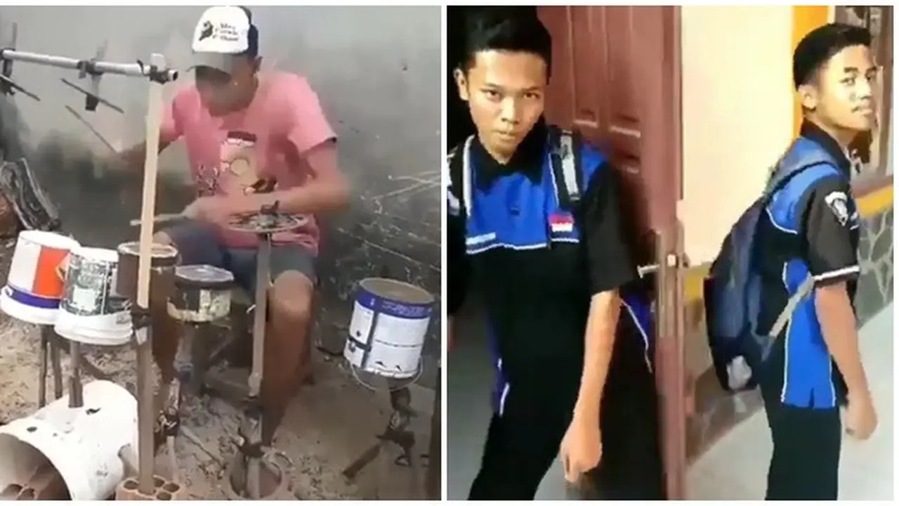 Aksi Orang Saat Main Musik Versi Kearifan Lokal Ini Bikin Senyum- senyum
