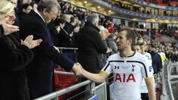 Laga final Carabao Cup 2014/2015 menjadi laga final pertama bagi Harry Kane saat membela Tottenham Hotspur. Sayangnya The Lilywhites tunduk dari Chelsea dengan skor 0-2. (AFP/Andrew Matthews)