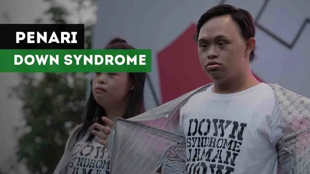 Penari down syndrome dari Sanggar Tari Gigi Art of Dance meriahkan Asian Para Games di Zona Inspirasi.