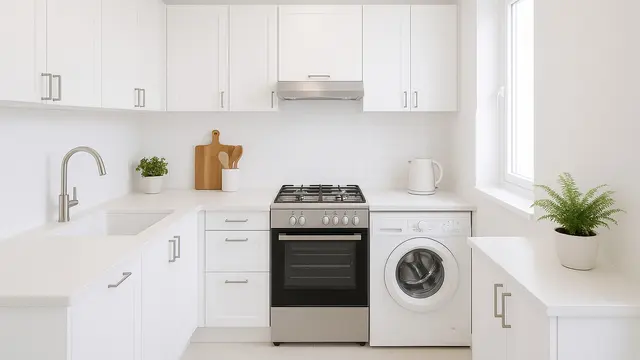 Desain Dapur Rumah Subsidi Type 36 yang Lagi Tren/Ilustrasi oleh AI