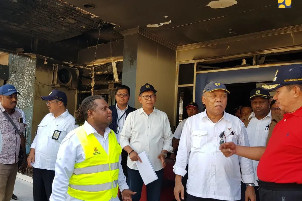 Menteri PUPR di Jayapura