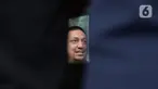 Mantan terpidana kasus korupsi pengadaan barang dan jasa di lingkungan Kemenag tahun 2011 Fahd El Fouz tiba untuk menjalani pemeriksaan di Kantor KPK, Jakarta, Kamis (23/1/2020). Wasekjen Partai Golkar tersebut diperiksa sebagai saksi untuk tersangka Undang Sumantri. (merdeka.com/Dwi Narwoko)