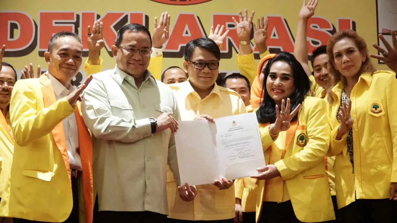 Paslon Sumsel Dodi-Giri Banjir Dukungan dari Partai Politik Baru