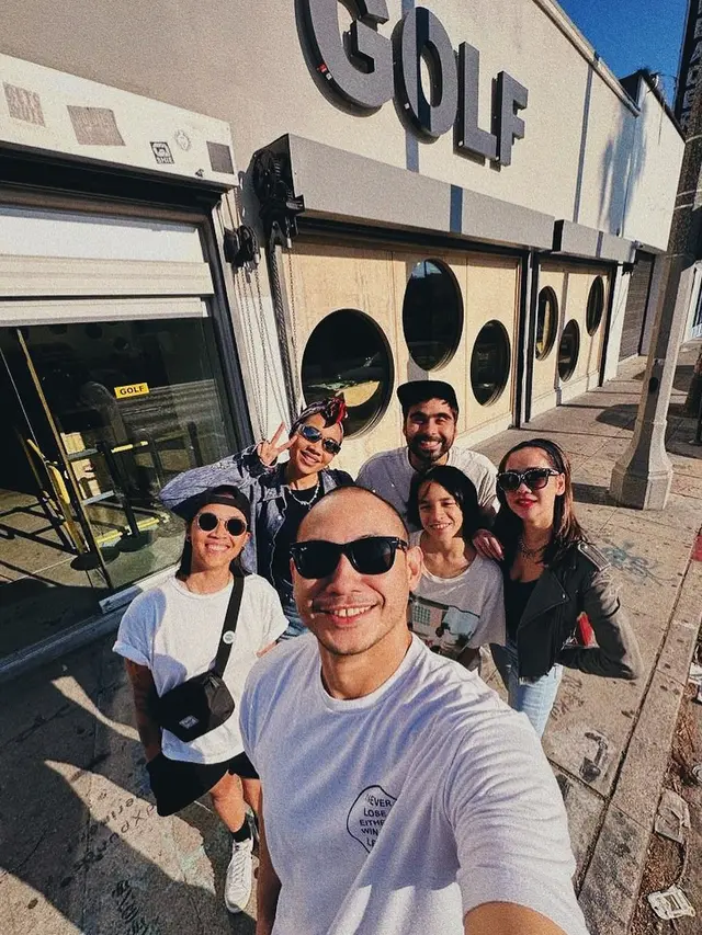 Momen BCL dan Noah di Amerika Bareng Tiko dan Adik Ashraf