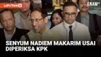 Komisi Pemberantasan Korupsi (KPK) memeriksa Mantan Menteri Pendidikan, Kebudayaan, Riset dan Teknologi (Mendikbud Ristek) Nadiem Makarim terkait dugaan korupsi pengadaan Google Cloud.