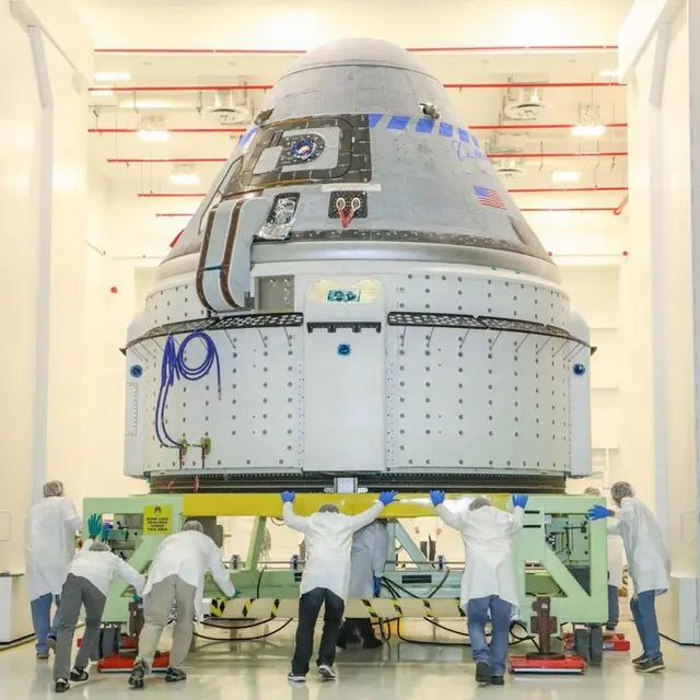 Ilustrasi Boeing Starliner NASA