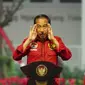 Presiden Jokowi meresmikan Asrama Mahasiswa Nusantara (AMN) di Surabaya. (Istimewa)