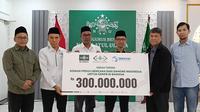 Rencana LAZISNU membangun 500 rumah sebagai hunian sementara korban gempa Bawean mendapat dukungan dari Danone Indonesia&nbsp;