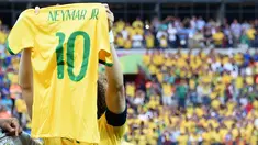 Sosok Neymar sangat penting bagi kesebelasan Brasil (AFP PHOTO / ADRIAN DENNIS)