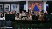 Kepala BNPB Suharyanto mengatakan pihaknya akan melakukan modifikasi cuaca untuk mencegah banjir kembali terjadi. (Fenicia Effendi)