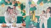 Ulang tahun perdana baby Liam (Sumber: Instagram/louiseans)