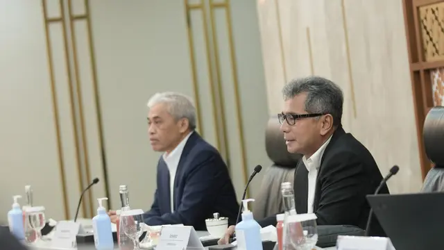 Konfrensi pers paparan kinerja keuangan kuartal III 2023 PT Bank Rakyat Indonesia Tbk (BBRI), Rabu (25/10/2023). (Foto: BRI)
