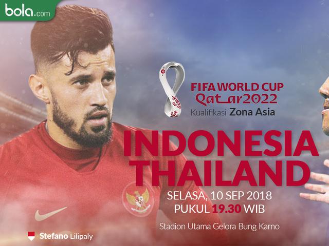 Jadwal Timnas Indonesia Vs Thailand Di Kualifikasi Piala Dunia 2022 Bola Liputan6 Com