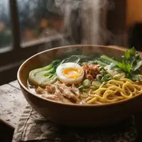 Resep Mi Kuah Sederhana Untuk Makan Malam Saat Cuaca Dingin (AI Generated)