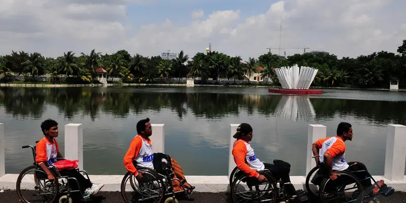 Peringatan Hari Disabilitas Internasional di Kalibata