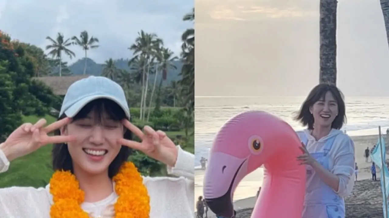 Park Eun Bin saat Liburan di Bali