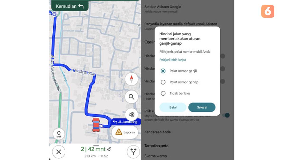 Cara Pakai Google Maps sebagai Aplikasi Navigasi Utama di iPhone