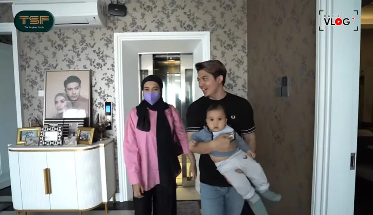 Zaskia Sungkar dan Irwansyah (Youtube/The Sungkars Family)