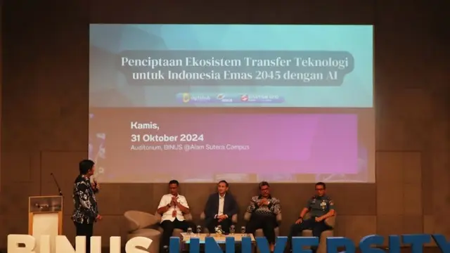 Forum Quad Helix untuk Penguatan Ekosistem Transfer Teknologi Menuju Indonesia Emas 2045.