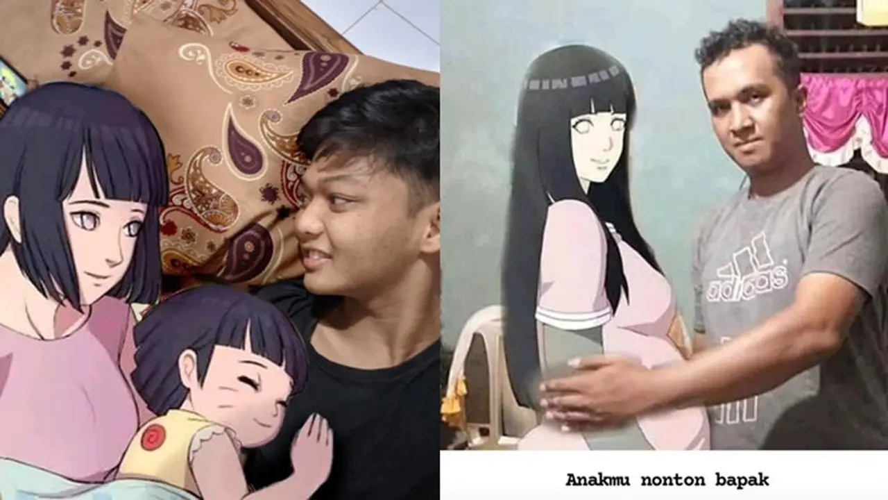 6 Editan Foto Kocak Hinata Setelah Naruto Mati Ini Bikin Ngakak