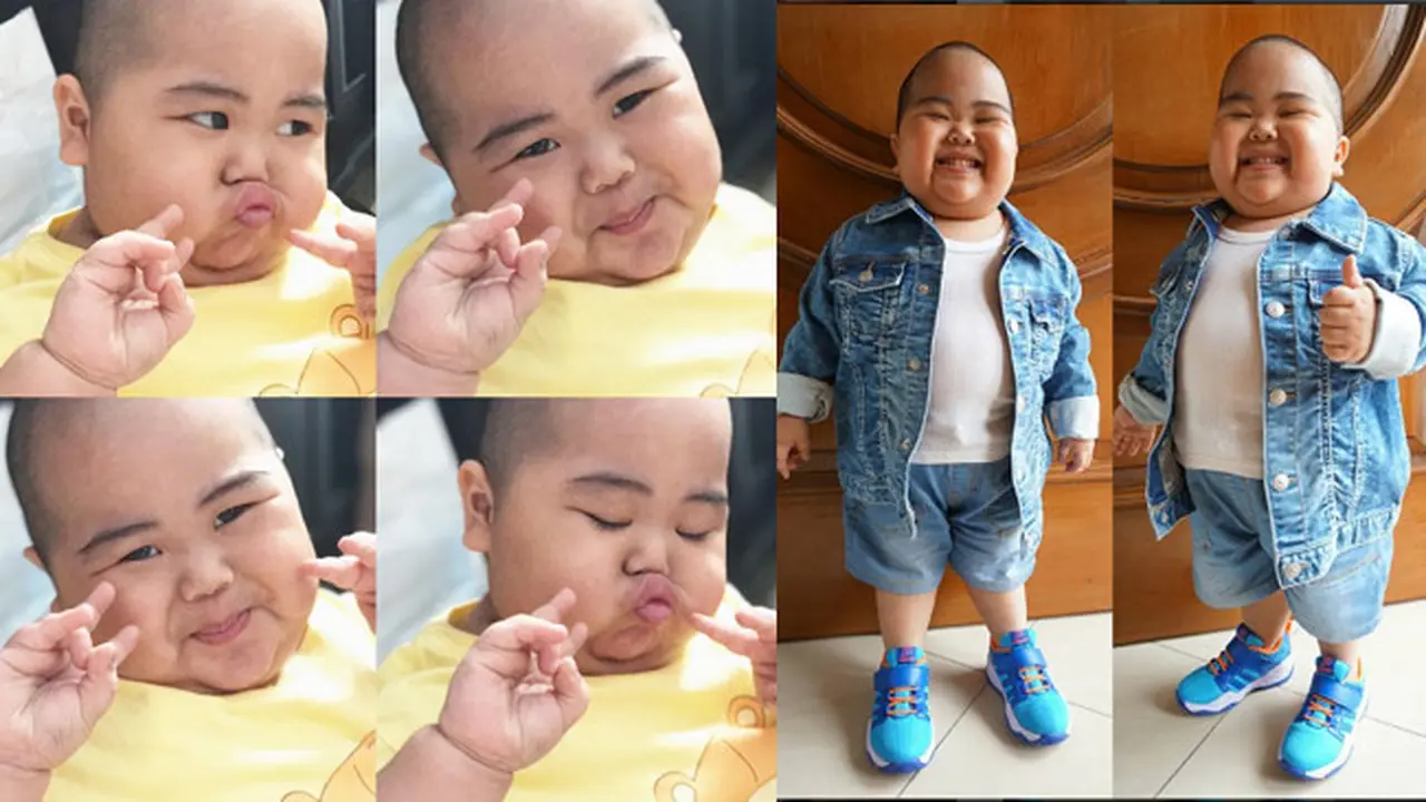 Baby Tatan, Balita Lucu yang Bikin Gemas 3,3 Juta Pengikutnya