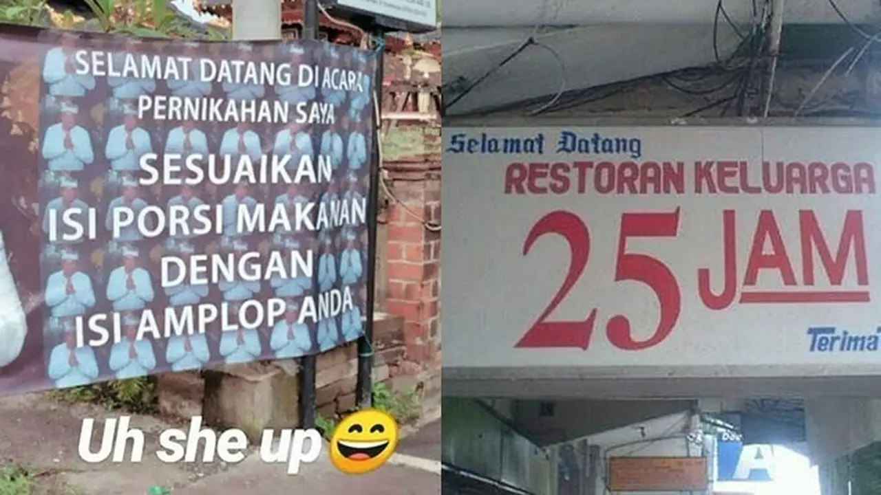 6 Tulisan Selamat Datang Ini Nyeleneh, Bikin Ngakak